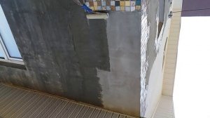 Грунтовка фасада под короед. Дом из газоблока