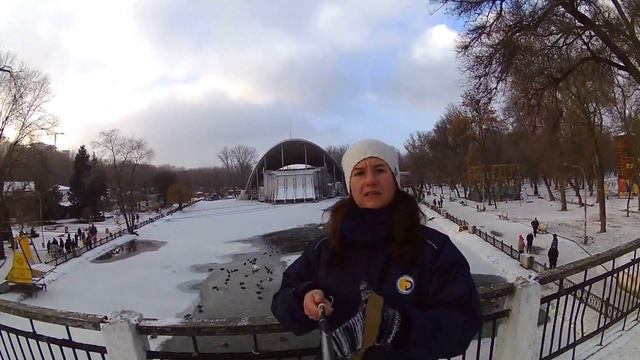 White Swiss shepherd, БШО, 1 января, Парк глобы, мы с Джульбарсом на прогулке смотреть онлайн