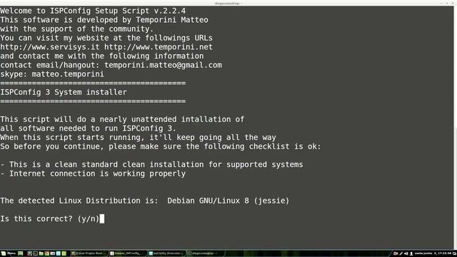 Instalando ISPConfig 3 no Debian - Parte 01 смотреть онлайн