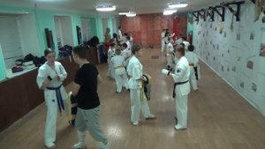 Тренировка 19 декабря 2018 года. Группа №3 Киокусинкай Каратэ Климовск