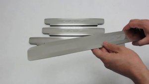 Накладки на пороги Mazda CX-7 2007- Союз-96