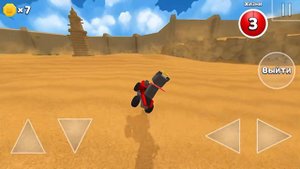 Закопанная Голова Статуи Медведя в БИМОТЕПСКОЙ ПУСТЫНЕ! — Super Bear Adventure!