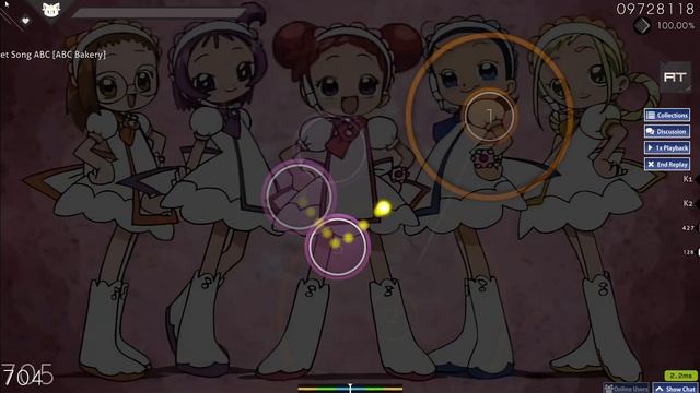 my osu!beatmap: MAHO-DO - Swe~et Song ABC [ABC Bakery] смотреть онлайн