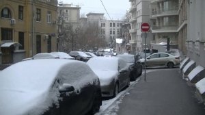 Москва. Сворачиваем с Тверской на Брюсов переулок.