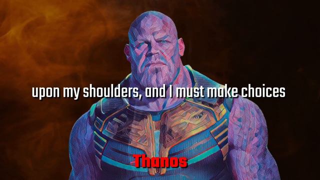 The Philosophy of Thanos: Inside the Mind of Marvels Most Complex Villain Thanos Quotes