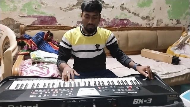 AGA PORI TU SAPNAT YENA ///🎹🎶🎹Piano Roland BK3 keyboard смотреть онлайн