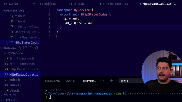 What's wrong with TypeScript Namespaces?