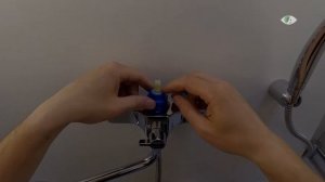 Как поменять картридж 35 мм в смесителе для ванны Vidima?