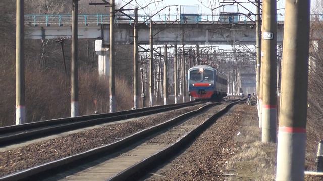 Электропоезд ЭД4МК-0023 "Андрей Рублев" смотреть онлайн