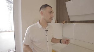 Кухня на заказ со шкафами-купе и фартуком-купе