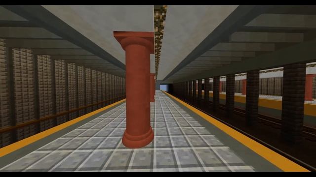 НЬЮ-ЙОРКСКОЕ МЕТРО В МАЙНКРАФТ СТАНЦИЯ 72-Я УЛИЦА NEW YORK SUBWEY IN MINECRAFT смотреть онлайн