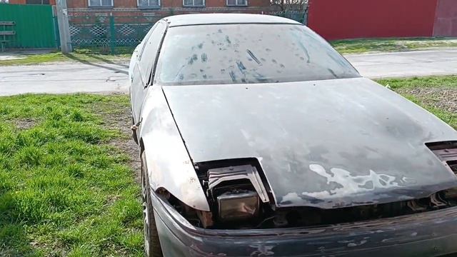 Старые японские машины. Оживляю ЛЕГЕНДУ . подготовка кузова к покраске. Mitsubishi eclipse. смотреть онлайн
