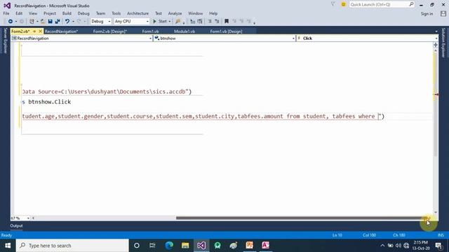 Join multiple tables and display in a single DataGridView using VB Net