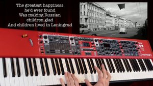 Billy Joel - Leningrad | Piano cover by Evgeny Alexeev (+ lyrics)