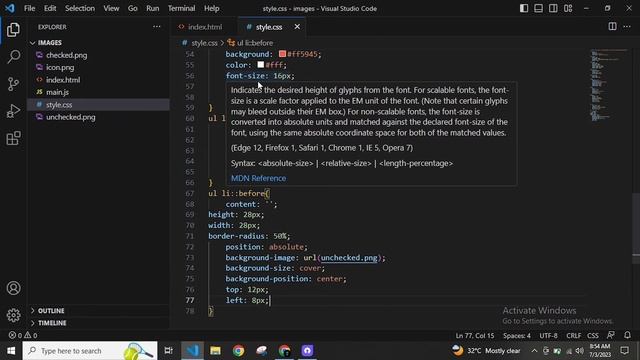 How To Create To-Do List App Using HTML CSS And JavaScript | Task App In JavaScript
