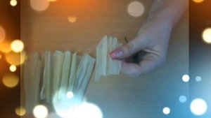 Цветы из листьев  кукурузы талаша початок