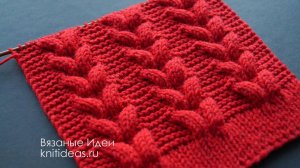 НЕВЕРОЯТНО ОБЪЕМНЫЕ косы спицами!