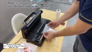Hướng dẫn sử dụng máy hút chân không Caso HC170