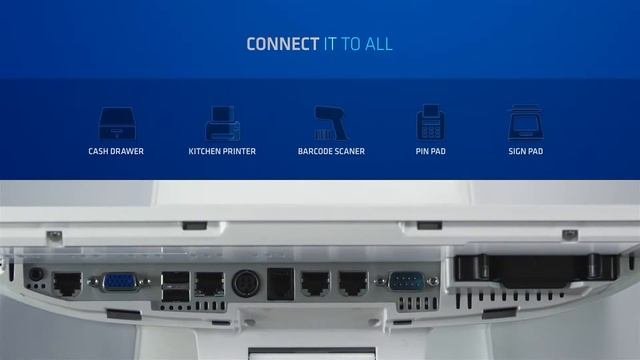 Cенсорный POS-моноблок Posbank APEXA G