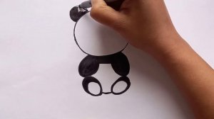Bolalar uchun panda rasmini chizish Рисование панды для детей Drawing panda for kids