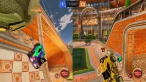 [Toxiic KnuckleFudge] Rocket League Splitscreen| Rumble