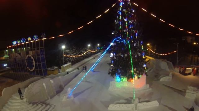 Уфа, Горсовет. Ёлочка гори!!! смотреть онлайн