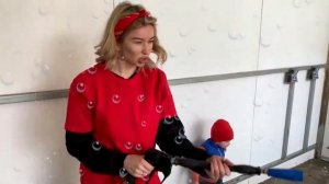 Новая детская история, как Марк и папа собрались помыть машину