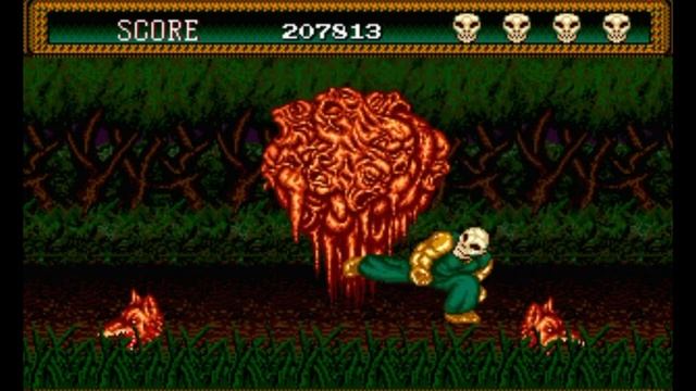 Sega Mega Drive 2 (Smd) 16-bit Splatter House 2 (Дом ужасов 2) Stage 8