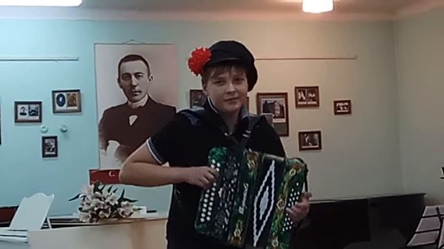 Русская гармонь Владимир Ковалевский 14 лет попурри русских песен смотреть онлайн