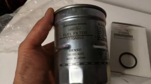 оригинальный фильтр 1770A053 на Mitsubishi l200 и Pajero