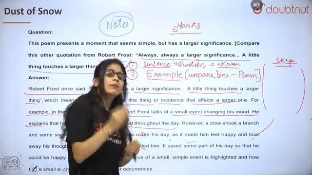 Dust Of Snow  Class 10 NCERT English  8 PM Class By Rubena Maam  L1 English Medium