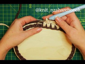 Обвязка донышка Способ 1