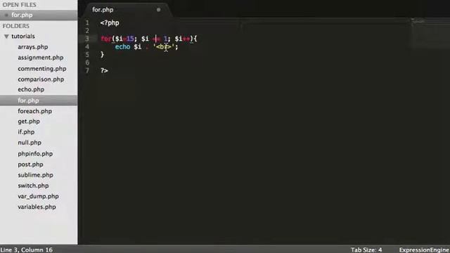 PHP Basics Lesson 17: for loop смотреть онлайн