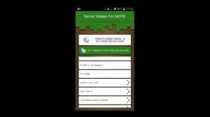 Как создать сервер на Майнкрафт ПЕ бесплатно? Server Maker For MCPE