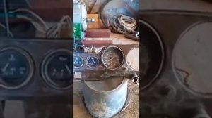 Двигатель УД-2.Испание после замены масляных шлангов.