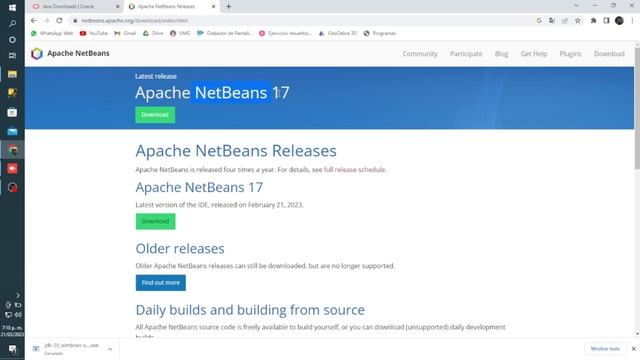 ☕️ Descargar e Instalar JDK 20 + Apache NetBeans 17 para Windows 10 смотреть онлайн