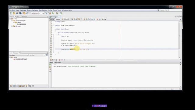 Java Tutorial: console input, output, formatting, variables смотреть онлайн