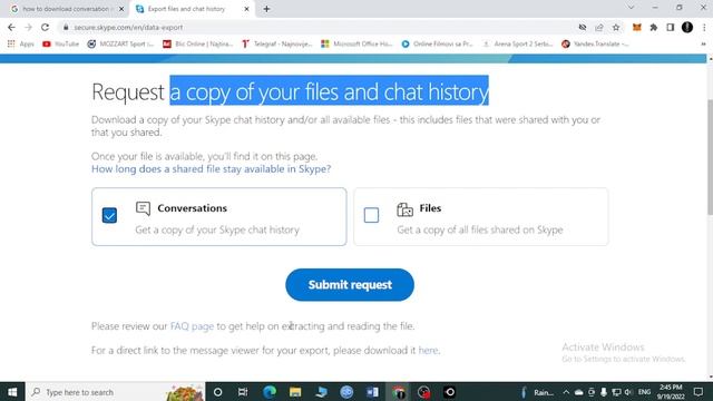 HOW TO DOWNLOAD CONVERSATION ON SKYPE | SKYPE EXPORT CHAT HISTORY (EASIEST WAY) смотреть онлайн