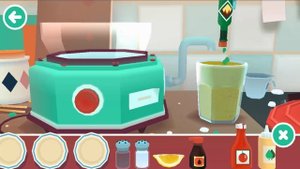 Веселая игра Готовим еду Toca Kitchen часть 6
