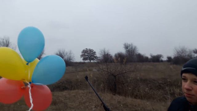 Воздушка. Пневматика vs Гелиевые шары! смотреть онлайн