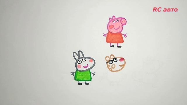 Как нарисовать свинку Пеппа /how to draw а Peppa Pig