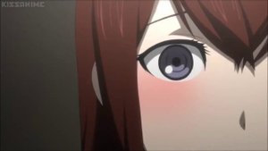 Steins;Gate - Kurisu reacts to a handsome Okabe