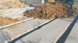 Стоимость устройства плитного фундамента из керамзитобетонных панелей повторного применения