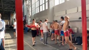 Взвешивание борцов командный турнир среди юношей, Владикавказ.