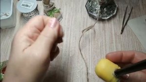 DIY.Ёлка-Топотушка.Как сделать.Из джута и мешковины.Своими руками.Arbol de navidad. Christmas tree