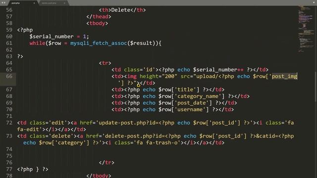 049. Live News Project ➤ 11 Post Image Delete ⚡ PHP Bangla Tutorial ⚡ Nirob Hasan