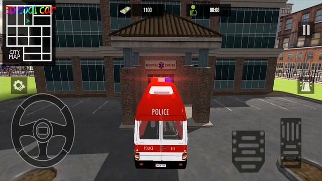 Ambulance Rescue Police Driving Game - Cars Van 911 Emergency Simulator - Best Android GamePlay смотреть онлайн