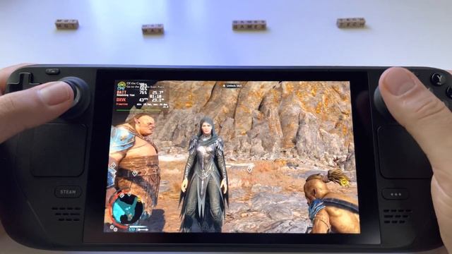 Middle Earth Shadow of War - Blade of Galadriel - Steam Deck handheld gameplay смотреть онлайн