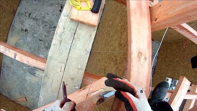 СИП панельный дом от фундамента до крыши 6 Стропила часть вторая смотреть онлайн