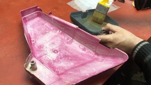 Качественный ремонт пластика мопеда Альфа  Лучше новых